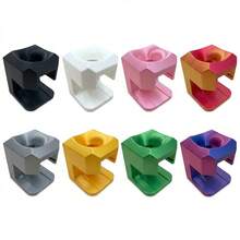 Diamond Painting Drill Funnel Tool - Fits Small Round Containers & Bottles (4.6cm/1.38in & 4.9cm/1.93in Height) - Essential Diamond Painting Accessory - Black - View 5