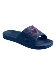 House Slippers - Navy Blue - View 3
