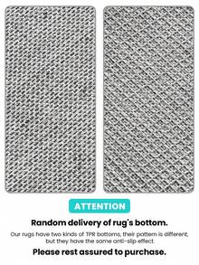 DAJIANG 1pc Thick Velvet Anti-Slip Doormat, Comfortable Floor Mat, Hallway Carpet, Kitchen Mat, Machine Washable, Easy To Clean, Home Decor, Entryway, Bathroom, Kitchen Rug - Multicolor - View 12