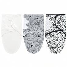Oaoleer 3PCS BABY Swaddle 0-3 Months - Swaddles For Newborn, Adjustable Newborn Swaddling Wrap For Baby Boys And Girls, Swaddle Blanket Sleep Sack, Easy Change - Multicolor - View 18