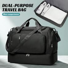 Travel Tote Bag, Women's Weekend Bag With Cosmetic Pouch And Adjustable Strap, Maternity Hospital Bag, Unisex Gym Bag With Wet Pocket, Large Capacity Men's Travel Tote, Travel Tote Bag, Airplane Carry-On Luggage Bag, Weekend Duffel Bag, Waterproof Tear-Resistant 21-Inch Travel Bag For Business Trip, Camping - Multicolor - View 11