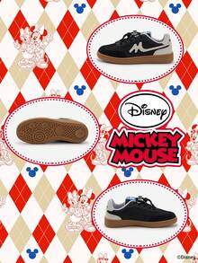 Disney 1 Pair Kids' Sneakers, Suitable For Daily Wear, Festivals, Sports, Outdoor Activities, Comfortable, Non-Slip, Durable, Breathable (Boys' Sneakers, Boys' Skate Shoes, Kids' Sports Shoes, Girls' Sneakers, Girls' Skate Shoes) - Black - View 4