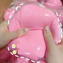 2pcs 2026 New Jumbo Super Large Fluffy Squishy Bun Slow Rising Stress Relief Squeeze Toy - Multicolor - View 12