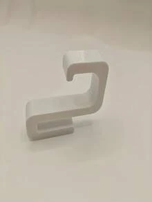 4pcs Bathroom Glass Door Hooks, No Drill Shower Room Robe/Towel Hanging Hooks - Multicolor - View 4