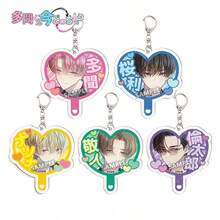 Tamon-Kun Ima Docchi Gift Figures Acrylic Stand Anime 1pc Model Action Figure Backpack Ornament Accessories Models Desktop Ornaments 6cm - Multicolor - View 9