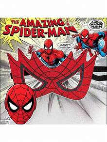 Bộ 5 mặt nạ Halloween Người Nhện Marvel, mặt nạ hóa trang, quà tặng Giáng sinh, sinh nhật, trang phục dự tiệc cho trẻ em, quà tặng lễ hội, trang trí tiệc cho bé trai và bé gái, quà tặng năm mới, quà tặng Ngày Valentine, quà tặng Lễ Phục Sinh (Kiểu ngẫu nhiên) - Nhiều màu - Xem 2