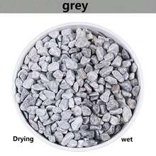 白色鹅卵石装饰填充物，适用于多肉植物盆栽、仙人掌盆栽、玻璃容器植物箱、鱼缸、迷你花园、室内外装饰。 - 小石子 - 查看 43