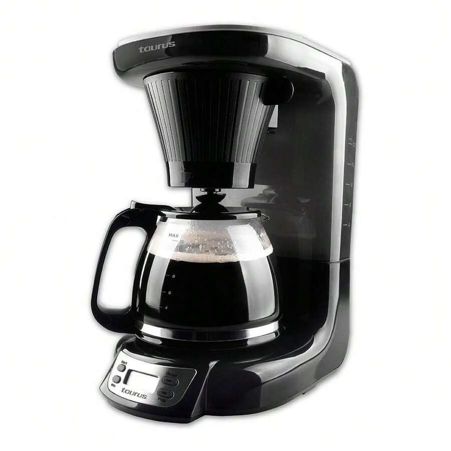 Taurus Velvet Digital Coffee Maker, 12 Cups, Black - Black - View 1