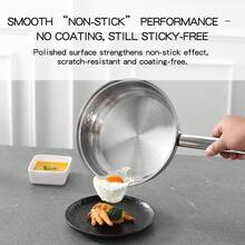 12-Piece Cookware Set, Made Of Stainless Steel, Non-Stick, Kitchen Cookware Set, Non-Stick Cooking Set, All Kinds Of Pots And Pans To Meet All Kitchen Needs, The Best And Most Practical Gift For Mom - 銀色 - 查看 12
