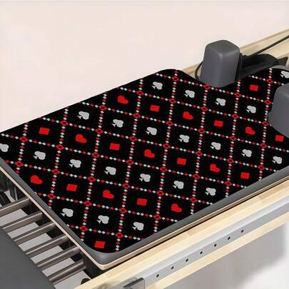 1pc Home Fitness Yoga Pilates Exercise Mat, Gym, Living Room Floor Mat, Non-Slip Shock-Absorbing, Moisture-Wicking Easy To Clean, Practical Sports Mat, Made Of Diatomite