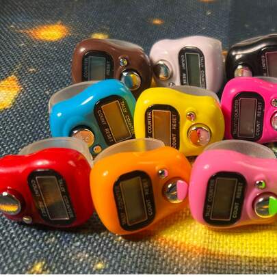 1pc Multi-Functional Portable Counter, One-Click Reset, Ramadan Gift Counter, Adjustable One-Click Reset, Suitable For Prayer Beads, High Precision, One-Click Count Reset, Eid Al-Fitr Gift, Digital Electronic Counter, Portable & Durable, Festival Celebration Gadget, Ramadan Festival Celebration, Eid Al-Fitr Gift, High Sensitivity, Accurate Counting