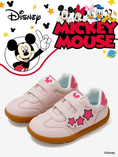 Disney Authentic Collaboration With Mickey Mouse | A Pair Of Children's Sneakers, Suitable For Daily, Festival, Sports, And Outdoor Wear. It Fits The Foot Comfortably, Is Anti-Slip, Wear-Resistant, And Breathable (Boys' Sneakers, Boys' Board Shoes, Children's Sneakers, Girls' Sneakers, Girls' Board Shoes)