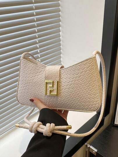 Bolso de hombro de estilo de lujo con diseño elegante - Modelo nuevo 2026 - Bolso moderno de estilo de lujo para mujer