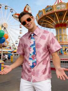 Halloween Animal Ear & Tail Set, Anime Cat Ear Headband, Cat Ear Headband, Fox Tail Accessory, Cosplay Props, Handmade Realistic Cat Ear Headband, Bells Collar - Multicolor - View 2