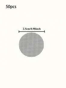 100片圆形排水孔网垫，适用于花盆，防止土壤流失和积水，植物排水网垫，花园草坪土壤保护和排水保护，盆底网垫，陶瓷深灰色防漏超大直径透气防虫塑料圆形网，盆栽植物盆底网垫，园艺用品 - A - 查看 11