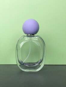 1.01oz Oval Glass Perfume Bottle, Elegant Makeup Spray Bottle, Colorful Round Cap Refillable Bottle, Essential Back-To-School Item - Glass Bottle - View 8