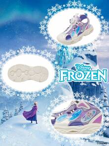 Disney Authentic Collaboration With  | A Pair Of Children's Sneakers, Suitable For Daily, Festival, Sports, And Outdoor Wear. It Fits The Foot Comfortably, Is Anti-Slip, Wear-Resistant, And Breathable (Boys' Sneakers, Boys' Board Shoes, Children's Sneakers, Girls' Sneakers, Girls' Board Shoes) - Mauve Purple - View 4