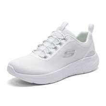 Skechers 女士跑步鞋，缓震跑步鞋，SONICLITE 女士基础款跑步鞋，适合户外和休闲穿着，舒适 897926-WHT - 白色 - 查看 3