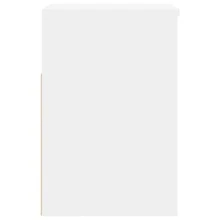 vidaXL Schuhbank Weiß 60x30x45 cm Holzwerkstoff - Weiss - Übersicht 6