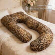 Sleeping Pillow For Pregnant Women,, With Removable And Washable Pillowcase To Support Back, Buttocks, Legs, And Abdomen, Suitable For Pregnant Women - Leopard Print - View 2