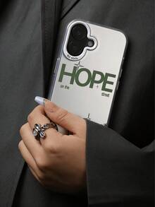 Silhouette Figure Exclusive “HOPE” 全包防震手机壳，兼容 7/8、7 Plus、16 Pro、15 Pro、16 Pro Max、16e、15 Pro、17 Air、17 Pro、17 Pro Max、15 Pro Max、11、12、13、14，街头风独特设计 - 彩色 - 查看 5
