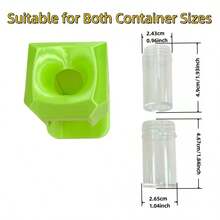 Diamond Painting Drill Funnel Tool - Fits Small Round Containers & Bottles (4.6cm/1.38in & 4.9cm/1.93in Height) - Essential Diamond Painting Accessory - Black - View 7