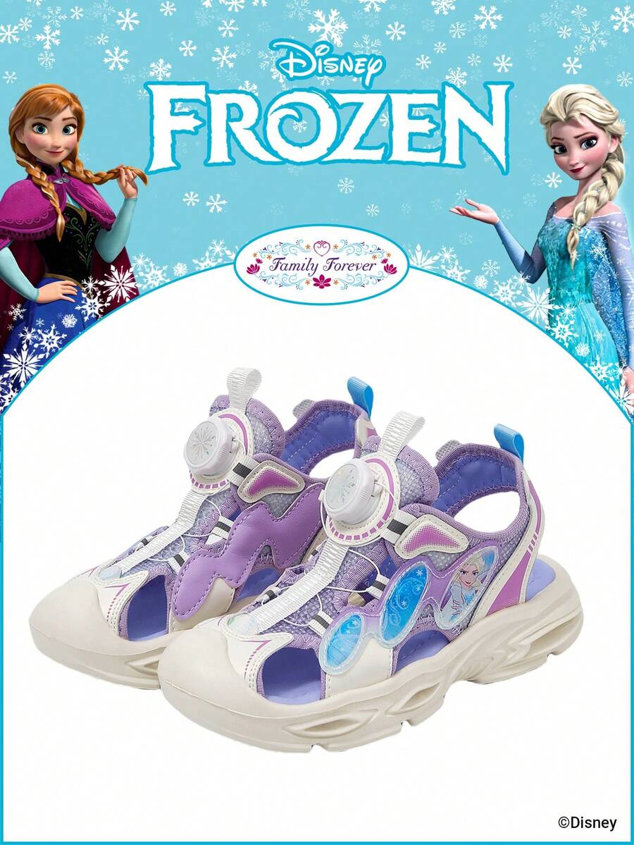 Disney Authentic Collaboration With  | A Pair Of Children's Sneakers, Suitable For Daily, Festival, Sports, And Outdoor Wear. It Fits The Foot Comfortably, Is Anti-Slip, Wear-Resistant, And Breathable (Boys' Sneakers, Boys' Board Shoes, Children's Sneakers, Girls' Sneakers, Girls' Board Shoes) - Mauve Purple - View 1