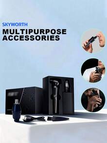 Electric Shaver, Large Capacity Battery, IPX7 Waterproof, Suitable For Both Wet And Dry Use, A Top Choice For Birthday And Graduation Gifts. Shaver, Electric Shaver, Razor, Men's Shaver, Professional Shaver, Electric Razor. - Multicolor - View 6