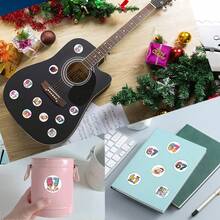 500PCS Six Or Seven ​​Stickers Roll Aesthetic Stickers Decals Scrapbook, Journaling, Laptop, Bumper, Skateboard, Water Bottles, Phone Stickers Can Bring A Lot Of Fun To Your Life, The Perfect Gift For Adults - D-Red - View 9