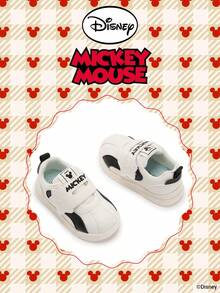 Disney 1 双儿童运动鞋，适合日常穿着、节日、运动、户外活动，舒适、防滑、耐用、透气（男童运动鞋、男童滑板鞋、儿童运动鞋、女童运动鞋、女童滑板鞋） - 黑色 - 查看 2