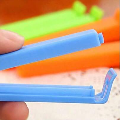Bộ 12 kẹp túi đựng thực phẩm bằng nhựa tái sử dụng, 3 kích cỡ - Phụ kiện nhà bếp chống ẩm và bụi, giữ thực phẩm tươi ngon.