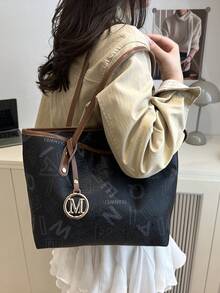 Fashionally Sophisticated, Exquisite And Simple Retro Style Daily Crossbody Bag, 2026 New Model, Simple Women's Bag - Black - View 5