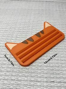 1pc Cute & Interesting Manual Cat Food Squeezer Tool, With 3 Thickness Settings, Portable Wet Cat Food Dispenser - Multicolor 1pc - View 2