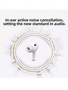 Air4 Bluetooth Headphones Wireless Earbuds With ENC Noise Cancelling 40H Battery Waterproof Touch Control For Android IOS Compatible With Air Pods Airpro Perfect For Home Travel Workout Sport HXYV - 預設 - 查看 10