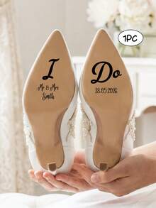 1/6/12 miếng dán giày cưới tùy chỉnh, chữ viết tùy chỉnh, họ và ngày cưới, nhãn dán giày cưới cá nhân hóa với tên và ngày cưới, nhãn dán giày cưới tùy chỉnh, nhãn dán "Tôi đồng ý", nhãn dán đám cưới, nhãn dán giày cưới, nhãn dán giày cưới cá nhân hóa, nhãn dán "Ông và Bà" tùy chỉnh. - Nhiều màu - Xem 14