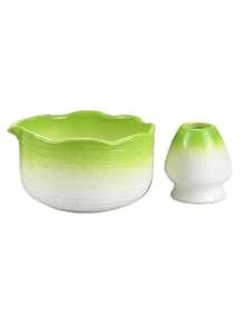 Set de 2 piezas/4 piezas/5 piezas Tazón de Matcha de la Dinastía Song, Herramientas de preparación de Matcha, Batidor de Matcha, Tazón de té japonés, Agitador, Cuchara de té - Multicolor - Ver 13