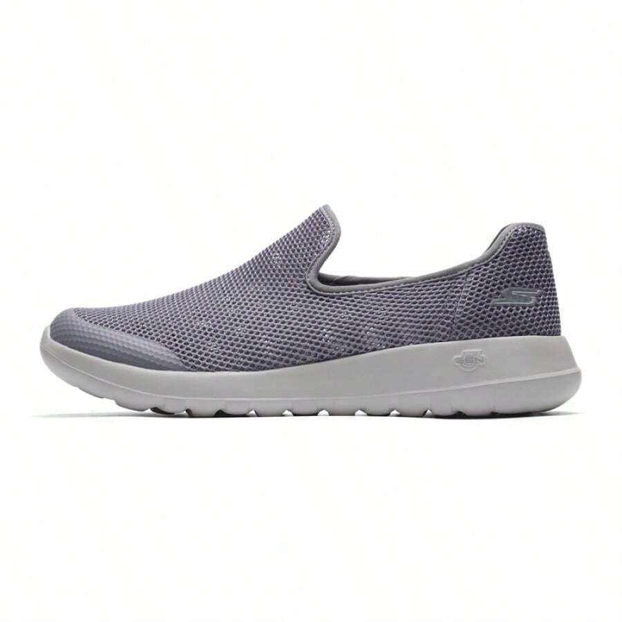 Skechers 男士休闲鞋，舒适步行鞋，GO WALK MAX 男士一脚蹬步行鞋，简约舒适日常休闲运动鞋 216700-CHAR - 炭灰色 - 查看 1