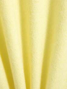 GIGOGOU 女士短袖T恤和针织开衫，舒适柔软的春夏上衣 - 黃色 - 查看 7