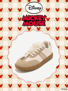 Disney 1 Pair Kids' Sneakers, Suitable For Daily Wear, Festivals, Sports, Outdoor Activities, Comfortable, Non-Slip, Durable, Breathable (Boys' Sneakers, Boys' Skate Shoes, Kids' Sports Shoes, Girls' Sneakers, Girls' Skate Shoes) - Khaki - View 2