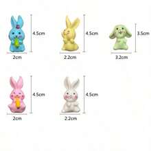 Easter TPR Rabbit Model Gashapon Surprise Egg Toys Gift - Random Color Style - View 4