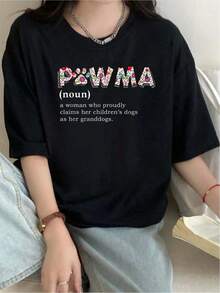 Women T-Shirts - Black - View 6