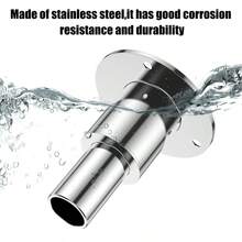 24mm/0.94" 316 Stainless Steel Thru Hull Exhaust Skin Part Of Air Heater Parking Heaters For Boat Marine Car Truck - Straight - View 5