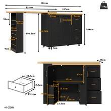 Bar Tables - Black + MDF+Metal - View 8