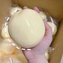 2pcs 2026 New Jumbo Super Large Fluffy Squishy Bun Slow Rising Stress Relief Squeeze Toy - Multicolor - View 2