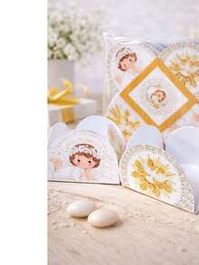 50 UNITS GOLDEN PARTY CANDY MOLDS FOR BAPTISM - 金色 - 查看 2