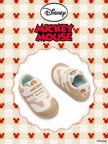 Disney 1 đôi giày thể thao trẻ em, thích hợp cho mặc hàng ngày, lễ hội, thể thao, hoạt động ngoài trời, thoải mái, chống trơn trượt, bền, thoáng khí (Giày thể thao bé trai, giày trượt ván bé trai, giày thể thao trẻ em, giày thể thao bé gái, giày trượt ván bé gái) - Màu Khaki - Xem 2