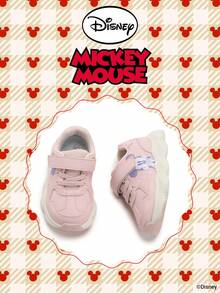 Disney 1 Pair Children's Collaborative Sports Shoes, Suitable For Daily Wear, Festivals, Sports, Outdoor Activities, Comfortable, Non-Slip, Durable, Breathable (Boys' Sports Shoes, Boys' Skate Shoes, Children's Sports Shoes, Girls' Sports Shoes, Girls' Skate Shoes) - Pink - View 2