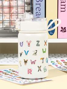 A-Z 全套创意动物字母贴纸，早教工具和DIY手工材料，文具贴纸，学习用品 - 動物字母 - 查看 5