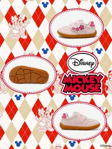 Disney 1 双儿童运动鞋，适合日常穿着、节日、运动、户外活动，舒适、防滑、耐用、透气（男童运动鞋、男童滑板鞋、儿童运动鞋、女童运动鞋、女童滑板鞋） - 粉色 - 查看 4