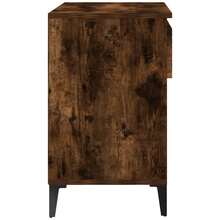 vidaXL Schuhregal Räuchereiche 70x36x60 cm Holzwerkstoff - Braun - Übersicht 8
